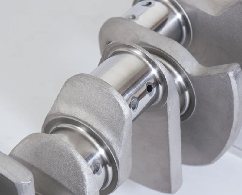 Eagle Chevrolet 350 3.500in Stroke Forged 4340 Steel Crankshaft - Back View