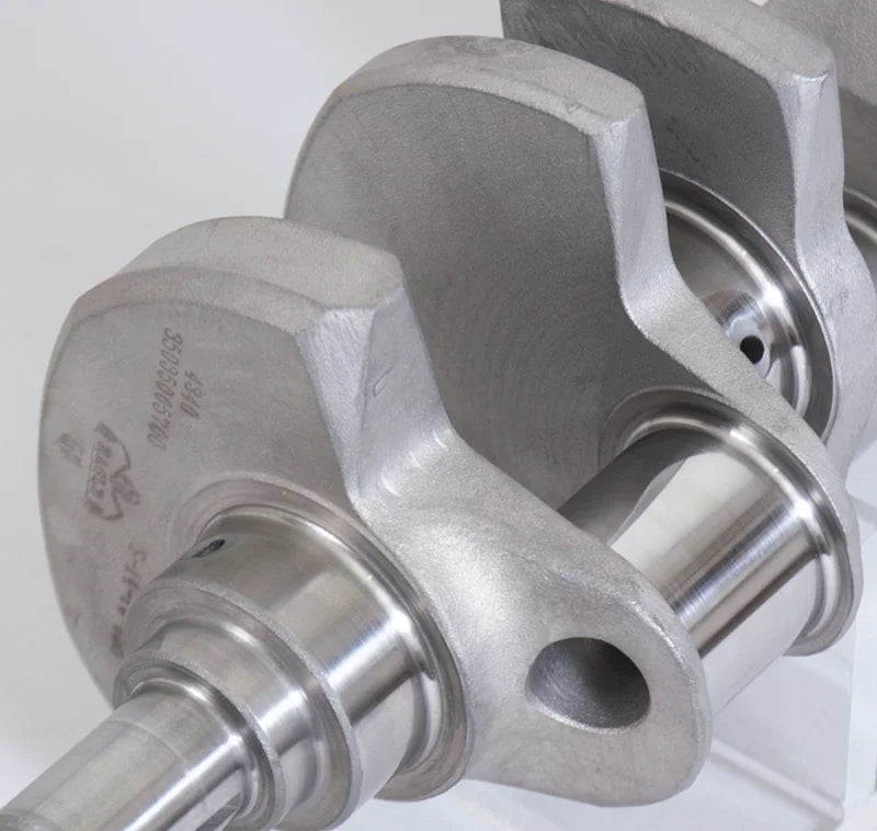 Eagle Chevrolet 350 3.500in Stroke Forged 4340 Steel Crankshaft - Installation View