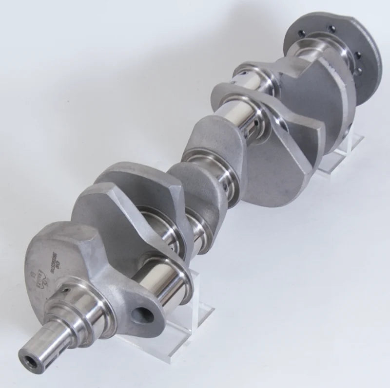 Eagle Chevrolet 350 3.562in Stroke Forged 4340 Steel Crankshaft - Installation View