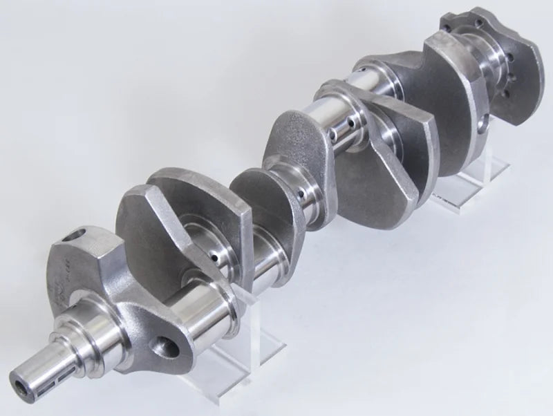Eagle Chevrolet 383 2 Pc 3.750in Stroke External Balance Cast Crankshaft - Back View