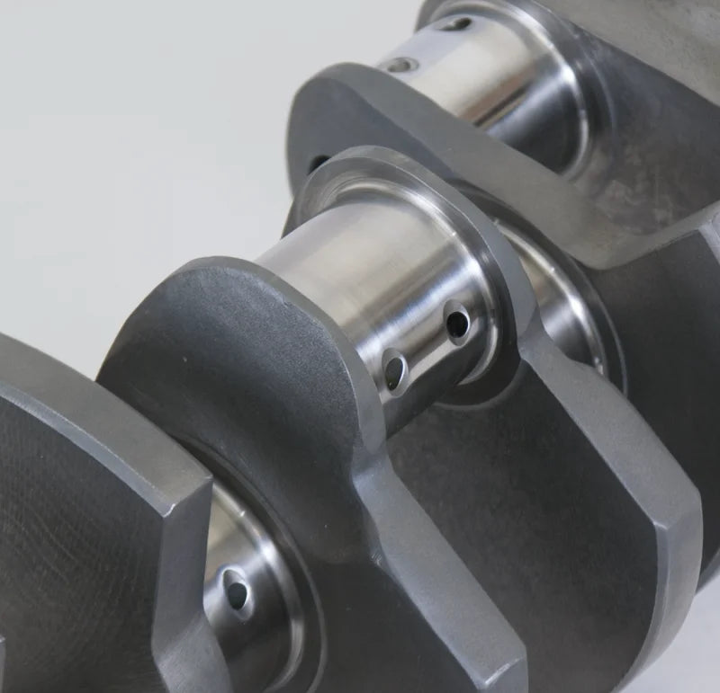 Eagle Chevrolet BB 4.375in Stroke Int Balance Center Counterweighted Forged 4340 Steel Crankshaft - Back View