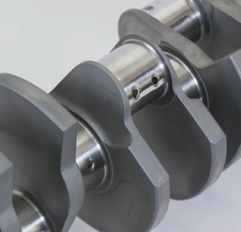 Eagle Chevrolet BB 4.500in Stroke Int Balance Center Counterweighted Forged 4340 Steel Crankshaft - Back View