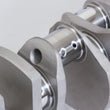 Load image into Gallery viewer, Eagle Chevrolet Big Block 4.250in Stoke Internal Balance Forged 4140 Steel Crankshaft - Side View