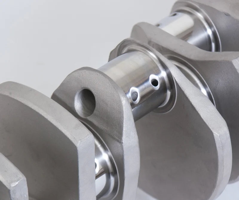 Eagle Chevrolet Big Block 4.250in Stoke Internal Balance Forged 4140 Steel Crankshaft - Side View