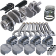 Load image into Gallery viewer, Eagle Chevrolet LS Rotating Assembly (24 tooth reluctor) - Side View