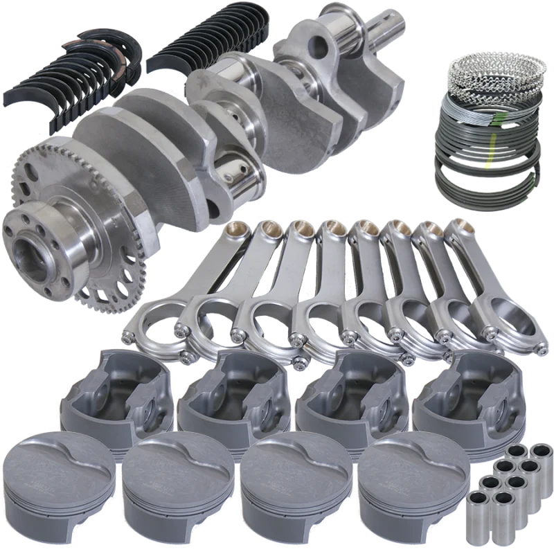 Eagle Chevrolet LS-Series w/L92 Heads 403-434ci 4.070in Bore 58 Tooth Reluctor Rotating Assembly Kit - Side View