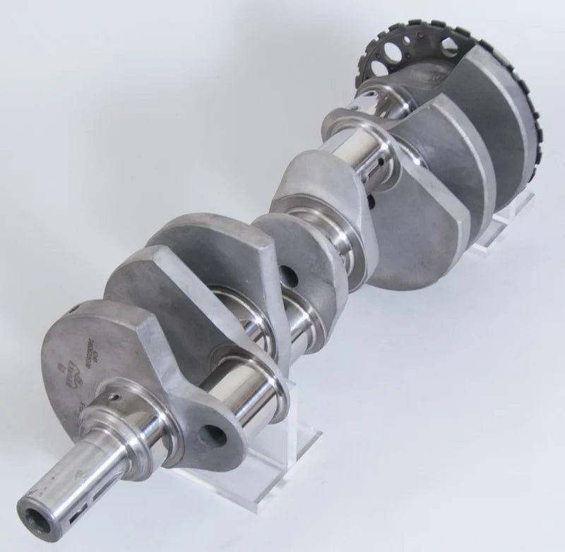 Eagle Chevrolet LS1 24T 3.622in Stroke 24 Tooth Reluctor Forged 4340 Steel Crankshaft - Installation View