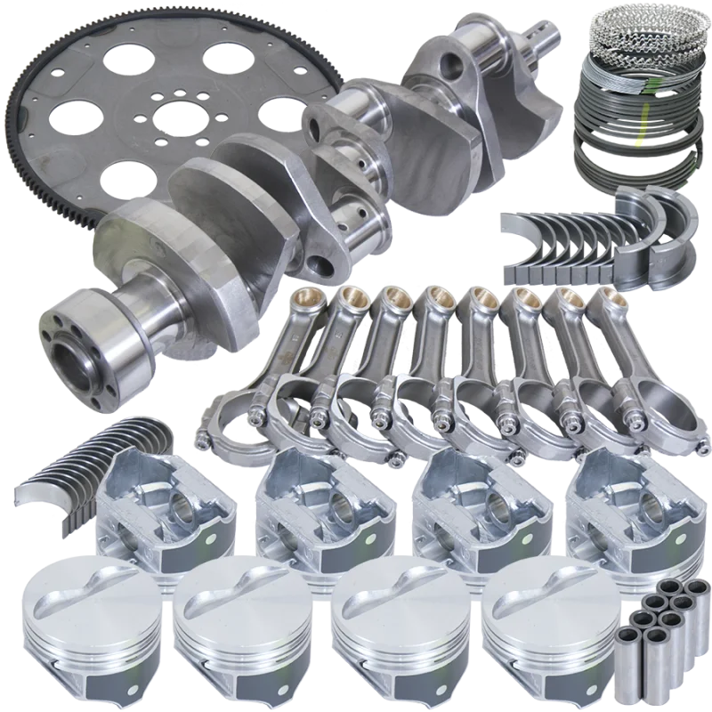 Eagle Chevrolet SBC 1pc Seal 383ci Balanced Rotating Assembly Kit w/168 Tooth Flexplate - Main Product View