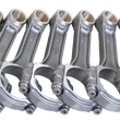 Load image into Gallery viewer, Eagle Chevrolet Small Block 6.000in Bushed I-Beam Rods - Set of 8 - Side View