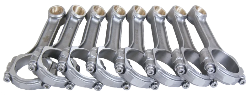 Eagle Chevrolet Small Block I-Beam Rods - Set of 8 - Side View