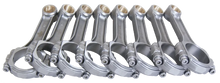 Load image into Gallery viewer, Eagle Chevrolet Small Block I-Beam Rods - Set of 8 - Side View