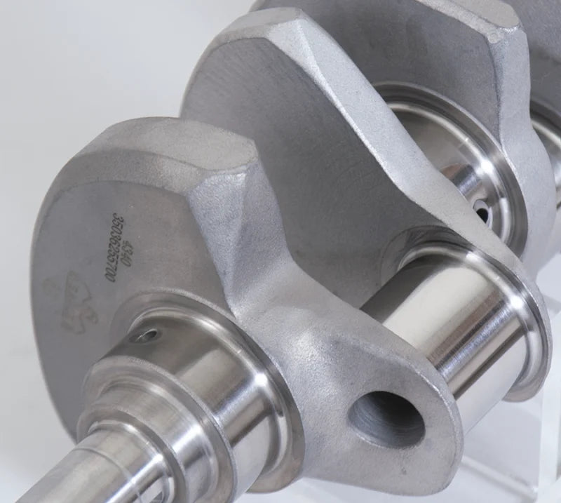 Eagle Chevrolet Small Block Internally Balanced 3.625in Stroke 4340 Crankshaft - Installation View