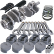 Load image into Gallery viewer, Eagle Chevrolet/Pontiac LS-Series Competition Assembly 4.030in Bore 6.125in H-Beam - Side View