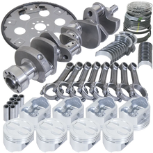 Load image into Gallery viewer, Eagle Chevy 350 1Pc 3.480in Crank 5.700in I-Beam Rods 4.030in Pistons 168 Tooth FP Balanced Assembly - Main Product View