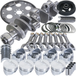 Load image into Gallery viewer, Eagle Chevy 350 1Pc 3.750in Crank 5.700in I-Beam Rods 4.030in Pistons 153 Tooth FP Balanced Assembly - Main Product View