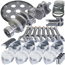 Load image into Gallery viewer, Eagle Chevy 350 1Pc 3.750in Crank 5.700in I-Beam Rods 4.040in Pistons 168 Tooth FP Balanced Assembly - Main Product View