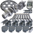 Load image into Gallery viewer, Eagle Chevy 350 1Pc 3.750in Crank 6.000in I-Beam Rod 4.030in Pistons 168 Tooth FP Balanced Assembly - Main Product View