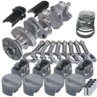 Load image into Gallery viewer, Eagle Chevy 350 3.480in Crank 5.700in I-Beam Rods -5cc Flat Top 4.030in Pistons Rotating Assembly - Main Product View