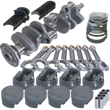 Load image into Gallery viewer, Eagle Chevy 350 3.750in Crank 6.000in I-Beam Rods -16cc 4.040in Pistons Rotating Assembly - Main Product View