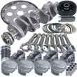 Load image into Gallery viewer, Eagle Chevy 454 1Pc 4.250in Crank 6.385in I-Beam Rod -3cc Flat Top 4.310in Pistons Balanced Assembly - Main Product View
