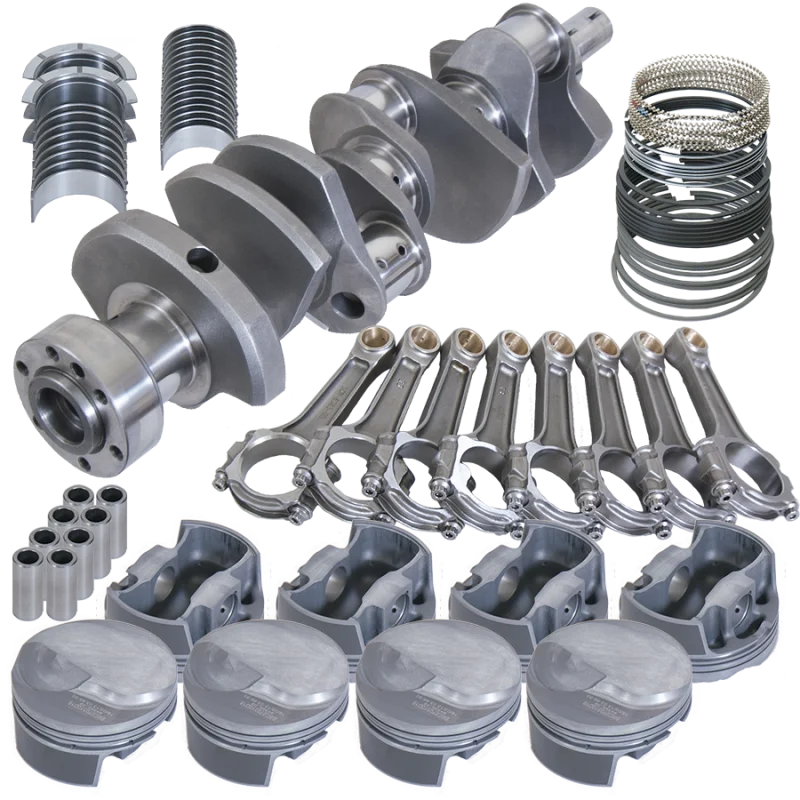 Eagle Chevy 454 1Pc 4.250in Crank 6.385in I-Beam Rods 18cc Dome 4.320in Pistons Rotating Assembly - Main Product View