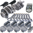 Load image into Gallery viewer, Eagle Chevy LS1 4.000in Crank 24 Tth Reluctor 6.125in I-Beam Rods 3.905in Pistons Rotating Assembly - Main Product View