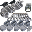 Load image into Gallery viewer, Eagle Chevy LS1 4.000in Crank 58 Tth Reluctor 6.125in H-Beam -6cc 3.905in Pistons Rotating Assembly - Main Product View