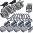Load image into Gallery viewer, Eagle Chevy LS1 4.000in Crank 58 Tth Reluctor 6.125in I-Beam Rods 3.905in Pistons Rotating Assembly - Main Product View