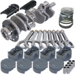 Load image into Gallery viewer, Eagle Chevy LS3 4.000in Crank 24 Tth Reluctor 6.125in H-Beam -14cc 4.065in Pistons Rotating Assembly - Main Product View