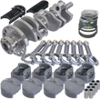 Load image into Gallery viewer, Eagle Chevy LS3 4.000in Crank 58 Tth Rlctor 6.125in I-Beam Rods 4.005in Pistons Rotating Assembly - Main Product View