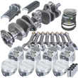 Load image into Gallery viewer, Eagle Chevy LT1350 1Pc 3.750in Crank 5.700in I-Beam Rods -18cc 4.030in Pistons Rotating Assembly - Side View