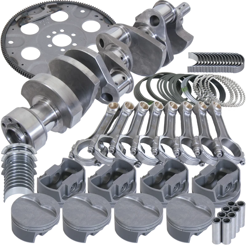 Eagle Chevy LT1350 1Pc 3.750in Crank 6.000in I-Beam Rod 4.030in Pistons 168 Tth FP Balanced Assembly - Main Product View