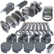 Load image into Gallery viewer, Eagle Chevy LT1350 1Pc 3.750in Crank 6.000in I-Beam Rods -16cc 4.030in Pistons Rotating Assembly - Side View