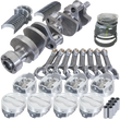 Load image into Gallery viewer, Eagle Chevy LT1350 1Pc 3.750in Crank 6.000in I-Beam Rods -18cc 4.030in Pistons Rotating Assembly - Main Product View