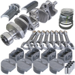 Load image into Gallery viewer, Eagle Chevy LT1350 1Pc 3.750in Crank 6.000in I-Beam Rods -5cc 4.060in Pistons Rotating Assembly - Side View