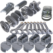 Load image into Gallery viewer, Eagle Chevy Pro Street 384 Rotating Assembly 4140 Crankshaft w/ 4340 I Beam Rods &amp; Flat Top Pistons - Main Product View