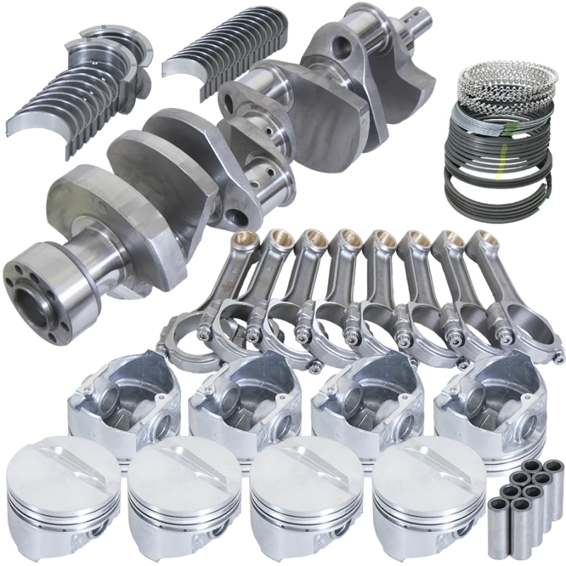 Eagle Chevy Small Block 1 Piece Rear Seal 383ci Rotating Assembly w/ .030 Bore 153 Tooth Flex Plate - Main Product View