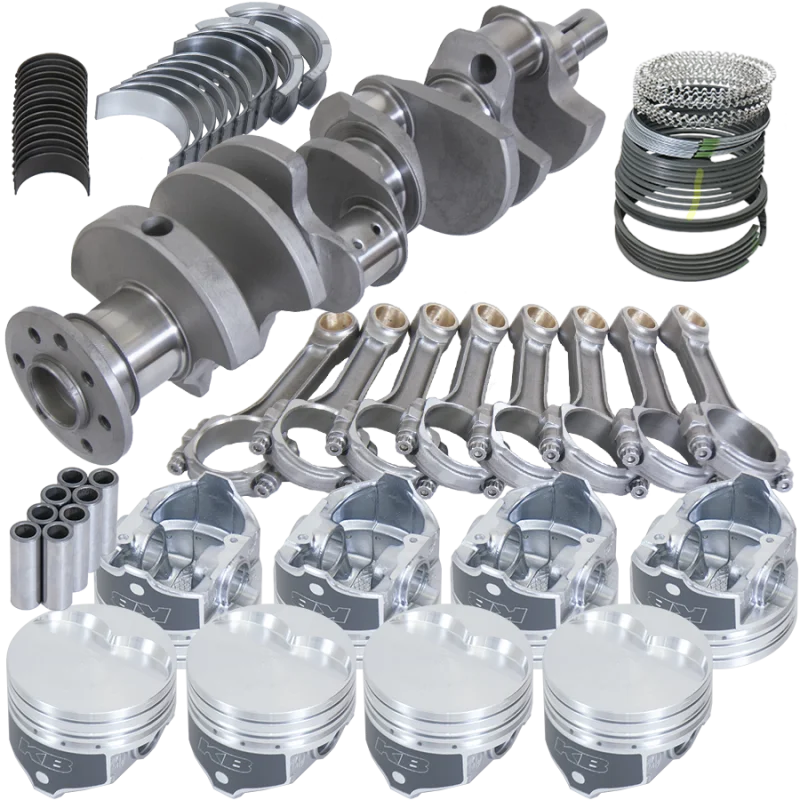 Eagle Chrysler 360 3.580in Crank 6.123in I-Beam Rods -5cc Flat Top 4.060in Pistons Rotating Assembly - Main Product View