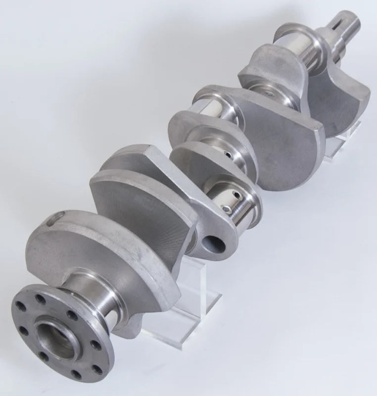 Eagle Chrysler BB 8 Bolt Rear Flange 4.375in Stroke 2.200in Rod Journal Forged 4340 Steel Crankshaft - Back View