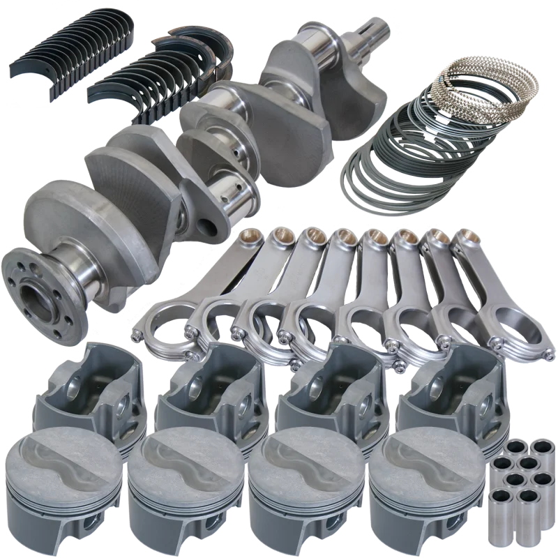 Eagle Chrysler RB 4.150in Crank 6.760in H-Beam -8cc Flat Top 4.350in Pistons Balanced Assembly - Main Product View