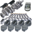 Load image into Gallery viewer, Eagle Ford 289/302 3.250in Crank 5.400in I-Beam Rods -6cc Flat Top 4.040in Pistons Rotating Assembly - Main Product View
