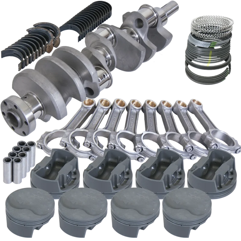 Eagle Ford 289/302 3.250in Crank 5.400in I-Beam Rods -6cc Flat Top 4.040in Pistons Rotating Assembly - Main Product View