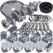 Load image into Gallery viewer, Eagle Ford 302 3.250in Crank 5.400in I-Beam Rod -10cc 4.030in Pistons 157 Tooth FW Balanced Assembly - Side View