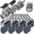 Load image into Gallery viewer, Eagle Ford 302 TW Heads 3.400in Crank 5.400in I-Beam Rods -6cc 4.030in Pistons Rotating Assembly - Main Product View