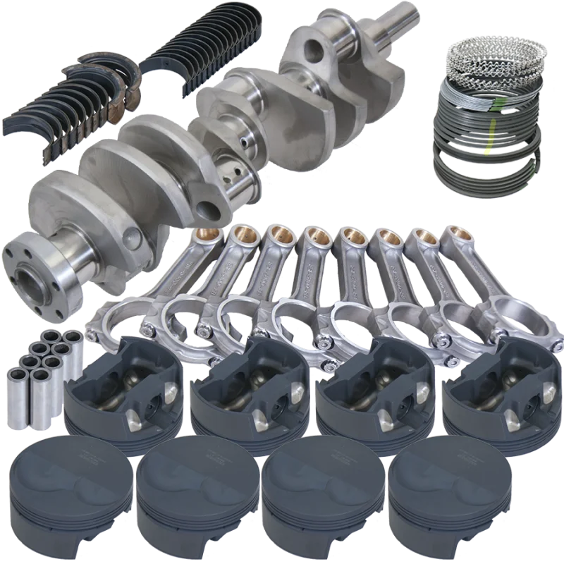 Eagle Ford 302 TW Heads 3.400in Crank 5.400in I-Beam Rods -6cc 4.030in Pistons Rotating Assembly - Main Product View