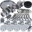Load image into Gallery viewer, Eagle Ford 302 V-Rib Belt 157 Tooth Flexplate Balanced Rotating Assembly - 5.400in I-Beam +.030 Bore - Side View