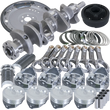 Load image into Gallery viewer, Eagle Ford 302 V-Rib Belts 157 Tooth Flywheel Balanced Rotating Assembly 5.400in I-Beam +.030 Bore - Side View