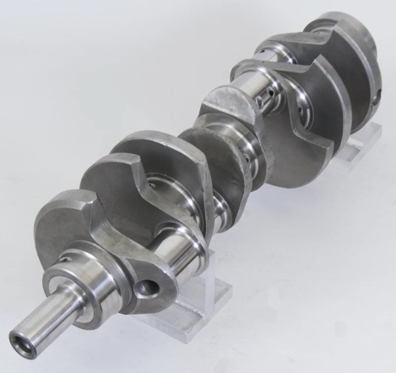 Eagle Ford 351W 3.750in Stroke 2.100in Rod Journals Cast Crankshaft - Side View