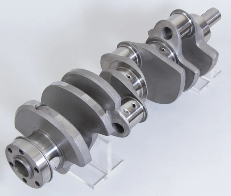 Eagle Ford 351W 4.170 Stroke 2.100in Rod Journals Internal Balance Forged 4340 Steel Crankshaft - Side View