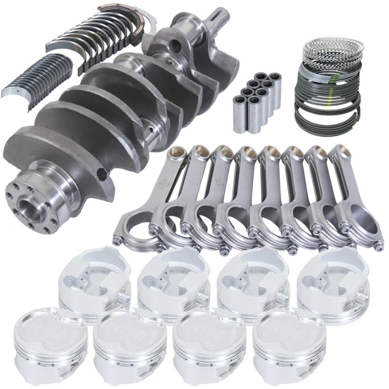 Eagle Ford 4.6L 4 Valve Heads Rotating Assembly Kit - 5.950in H-Beam +.020 Bore - Side View